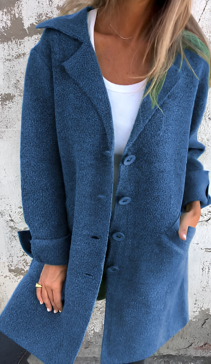 Isabella - Single-Breasted Casual Coat