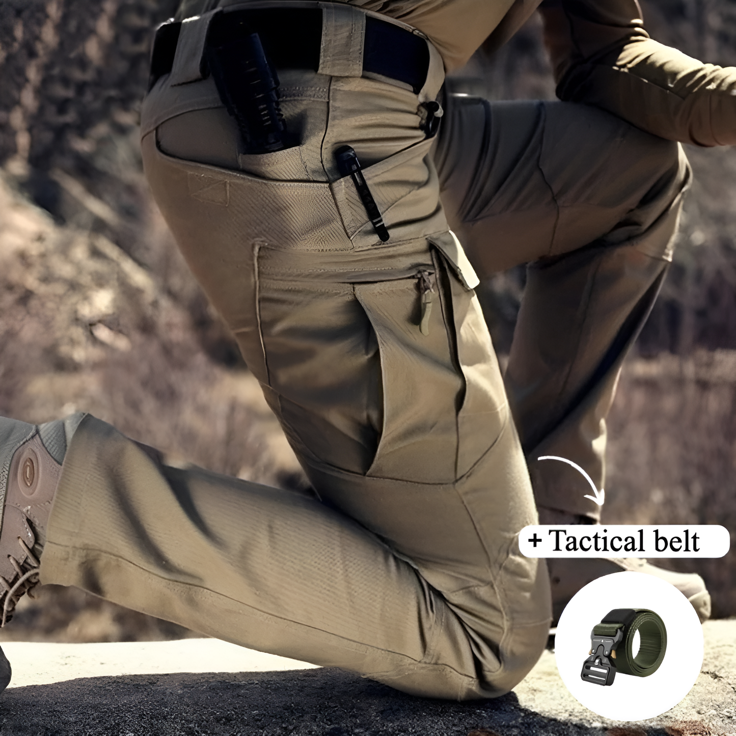 Harold - Ultra-Resistant Pants with 7 Pockets + Free Belt