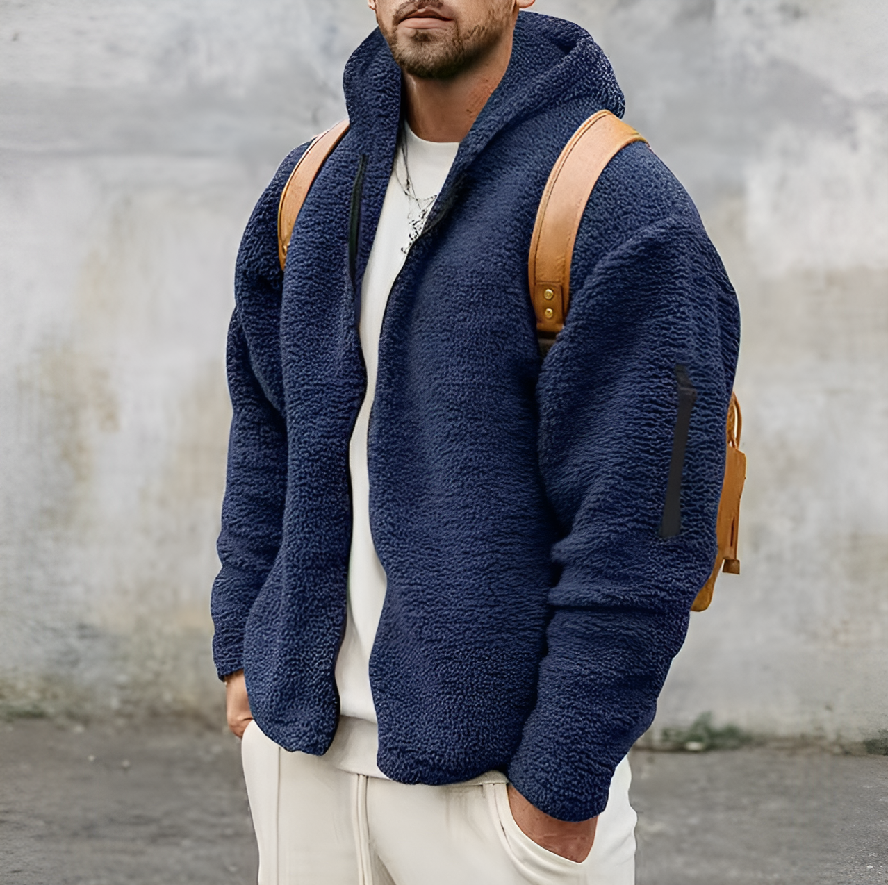 Ethan - Cozy Teddy Jacket