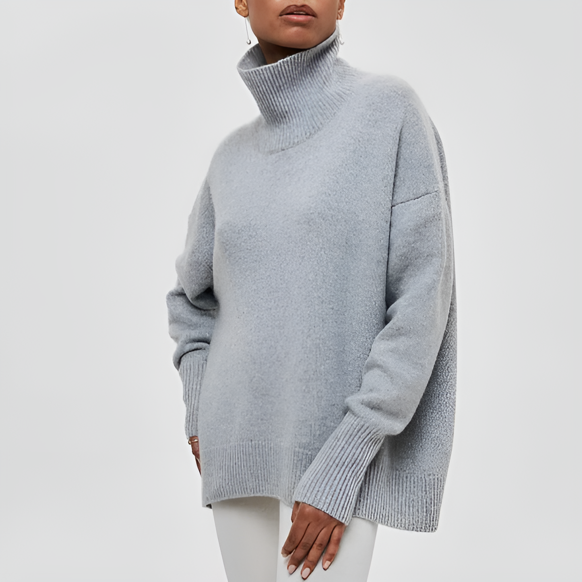 Hannah - Comfortable Turtleneck Sweater