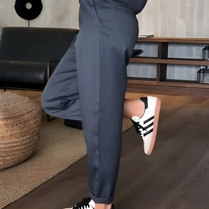 Iris – Striped Suit Pants