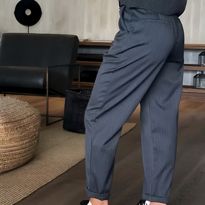 Iris – Striped Suit Pants